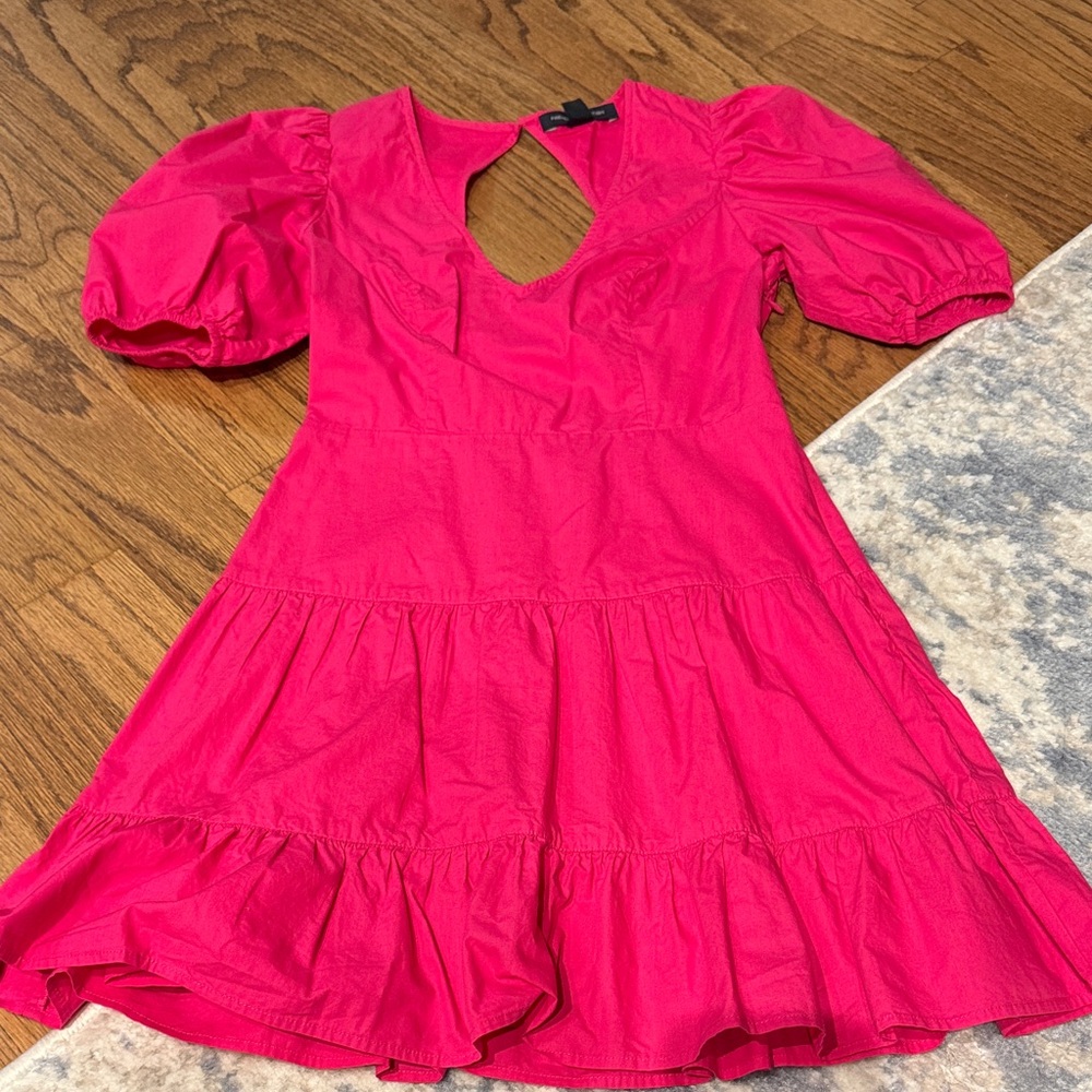 French connection hot pink dress - Picture 2 of 5